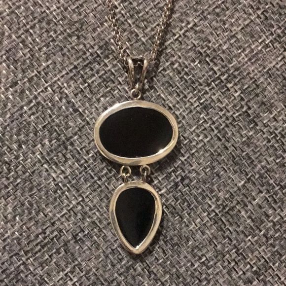 Abalone and Sterling Silver Necklace - Picture 6 of 7